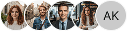 Investor profile avatars displayed across the Choice Coinvale trading review block
